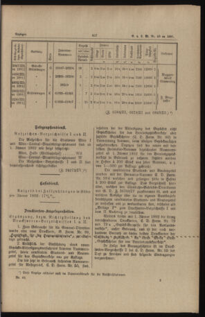 Verordnungs- und Anzeige-Blatt der k.k. General-Direction der österr. Staatsbahnen 18911231 Seite: 17