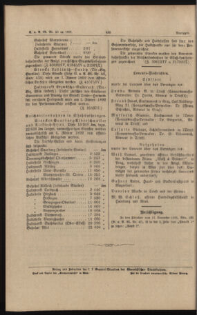 Verordnungs- und Anzeige-Blatt der k.k. General-Direction der österr. Staatsbahnen 18911231 Seite: 20