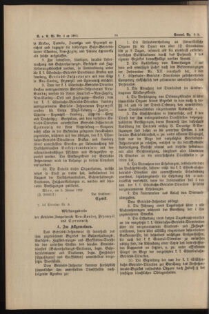 Verordnungs- und Anzeige-Blatt der k.k. General-Direction der österr. Staatsbahnen 18920110 Seite: 2