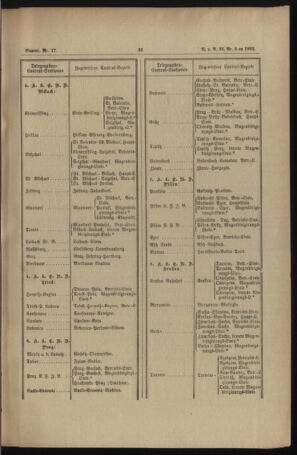 Verordnungs- und Anzeige-Blatt der k.k. General-Direction der österr. Staatsbahnen 18920117 Seite: 11