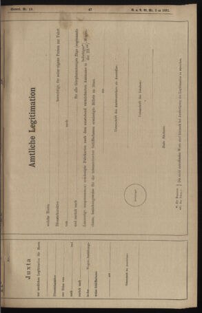 Verordnungs- und Anzeige-Blatt der k.k. General-Direction der österr. Staatsbahnen 18920117 Seite: 25