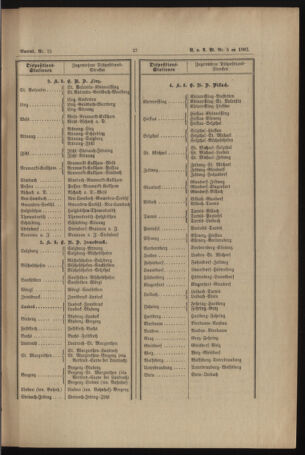 Verordnungs- und Anzeige-Blatt der k.k. General-Direction der österr. Staatsbahnen 18920117 Seite: 5