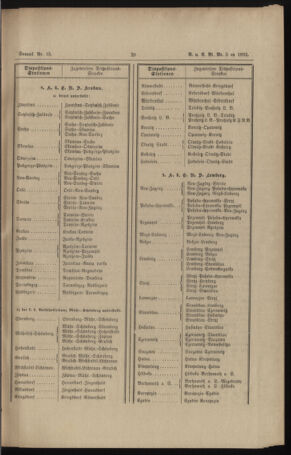 Verordnungs- und Anzeige-Blatt der k.k. General-Direction der österr. Staatsbahnen 18920117 Seite: 7