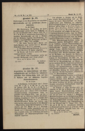 Verordnungs- und Anzeige-Blatt der k.k. General-Direction der österr. Staatsbahnen 18920229 Seite: 2