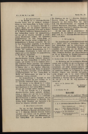 Verordnungs- und Anzeige-Blatt der k.k. General-Direction der österr. Staatsbahnen 18920229 Seite: 8