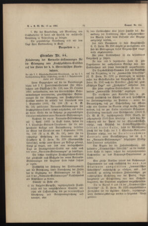 Verordnungs- und Anzeige-Blatt der k.k. General-Direction der österr. Staatsbahnen 18920307 Seite: 2