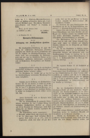 Verordnungs- und Anzeige-Blatt der k.k. General-Direction der österr. Staatsbahnen 18920307 Seite: 4