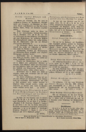 Verordnungs- und Anzeige-Blatt der k.k. General-Direction der österr. Staatsbahnen 18920402 Seite: 4