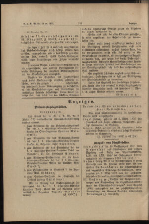 Verordnungs- und Anzeige-Blatt der k.k. General-Direction der österr. Staatsbahnen 18920517 Seite: 8