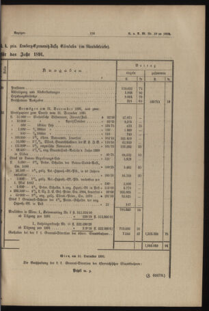 Verordnungs- und Anzeige-Blatt der k.k. General-Direction der österr. Staatsbahnen 18920523 Seite: 3