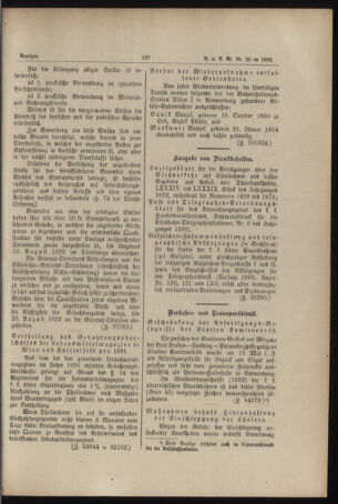 Verordnungs- und Anzeige-Blatt der k.k. General-Direction der österr. Staatsbahnen 18920730 Seite: 5