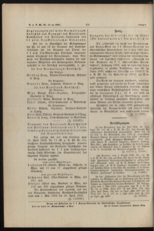 Verordnungs- und Anzeige-Blatt der k.k. General-Direction der österr. Staatsbahnen 18920820 Seite: 4