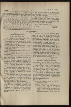 Verordnungs- und Anzeige-Blatt der k.k. General-Direction der österr. Staatsbahnen 18921014 Seite: 3