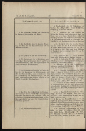 Verordnungs- und Anzeige-Blatt der k.k. General-Direction der österr. Staatsbahnen 18921108 Seite: 8