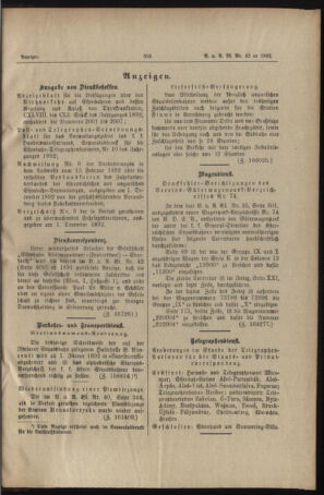 Verordnungs- und Anzeige-Blatt der k.k. General-Direction der österr. Staatsbahnen 18921203 Seite: 3