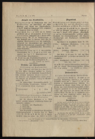 Verordnungs- und Anzeige-Blatt der k.k. General-Direction der österr. Staatsbahnen 18930116 Seite: 4