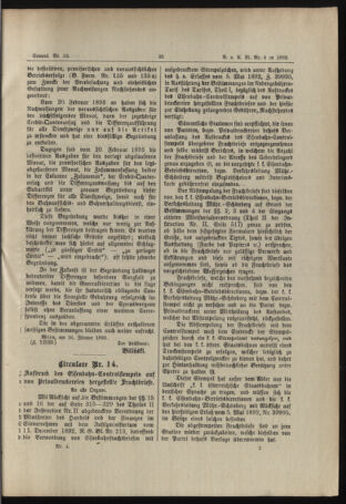 Verordnungs- und Anzeige-Blatt der k.k. General-Direction der österr. Staatsbahnen 18930131 Seite: 17