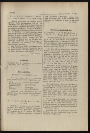 Verordnungs- und Anzeige-Blatt der k.k. General-Direction der österr. Staatsbahnen 18930225 Seite: 9