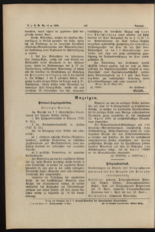 Verordnungs- und Anzeige-Blatt der k.k. General-Direction der österr. Staatsbahnen 18930401 Seite: 6