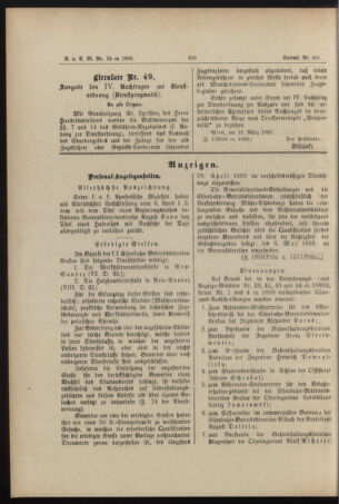 Verordnungs- und Anzeige-Blatt der k.k. General-Direction der österr. Staatsbahnen 18930415 Seite: 2