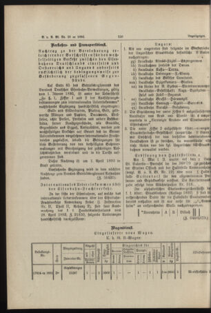 Verordnungs- und Anzeige-Blatt der k.k. General-Direction der österr. Staatsbahnen 18930520 Seite: 6