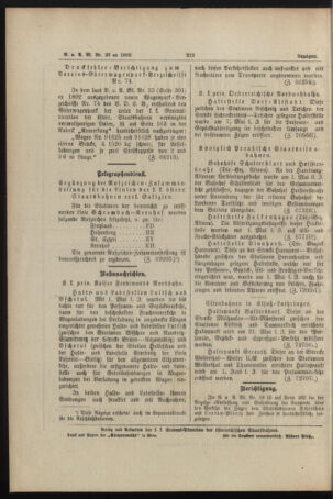 Verordnungs- und Anzeige-Blatt der k.k. General-Direction der österr. Staatsbahnen 18930520 Seite: 8