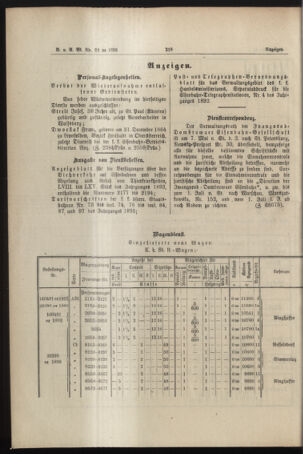 Verordnungs- und Anzeige-Blatt der k.k. General-Direction der österr. Staatsbahnen 18930527 Seite: 6