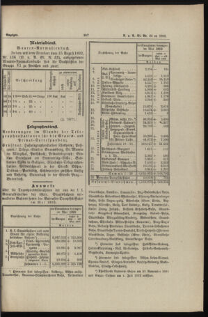 Verordnungs- und Anzeige-Blatt der k.k. General-Direction der österr. Staatsbahnen 18930624 Seite: 13