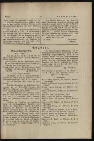 Verordnungs- und Anzeige-Blatt der k.k. General-Direction der österr. Staatsbahnen 18930715 Seite: 3