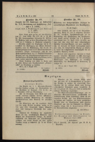 Verordnungs- und Anzeige-Blatt der k.k. General-Direction der österr. Staatsbahnen 18930812 Seite: 2