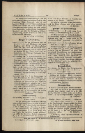 Verordnungs- und Anzeige-Blatt der k.k. General-Direction der österr. Staatsbahnen 18930902 Seite: 2