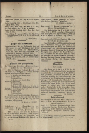 Verordnungs- und Anzeige-Blatt der k.k. General-Direction der österr. Staatsbahnen 18930916 Seite: 9