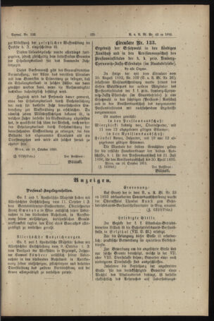 Verordnungs- und Anzeige-Blatt der k.k. General-Direction der österr. Staatsbahnen 18931021 Seite: 3