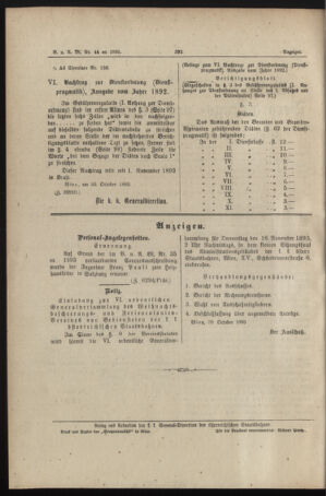 Verordnungs- und Anzeige-Blatt der k.k. General-Direction der österr. Staatsbahnen 18931031 Seite: 2