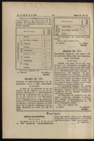 Verordnungs- und Anzeige-Blatt der k.k. General-Direction der österr. Staatsbahnen 18931118 Seite: 2