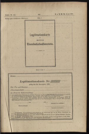 Verordnungs- und Anzeige-Blatt der k.k. General-Direction der österr. Staatsbahnen 18931223 Seite: 5