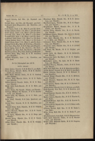 Verordnungs- und Anzeige-Blatt der k.k. General-Direction der österr. Staatsbahnen 18931231 Seite: 23