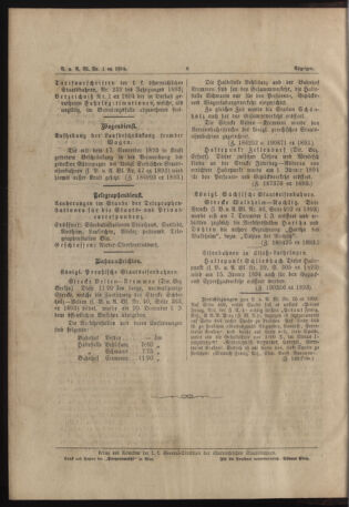 Verordnungs- und Anzeige-Blatt der k.k. General-Direction der österr. Staatsbahnen 18940106 Seite: 8