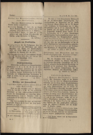 Verordnungs- und Anzeige-Blatt der k.k. General-Direction der österr. Staatsbahnen 18940113 Seite: 5