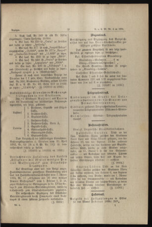 Verordnungs- und Anzeige-Blatt der k.k. General-Direction der österr. Staatsbahnen 18940127 Seite: 5