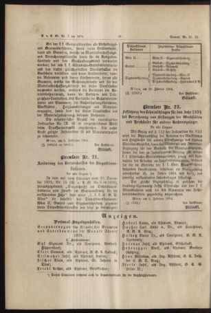 Verordnungs- und Anzeige-Blatt der k.k. General-Direction der österr. Staatsbahnen 18940217 Seite: 2