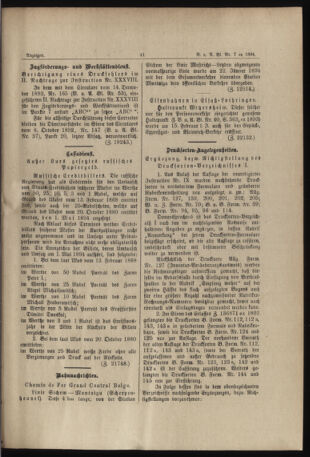 Verordnungs- und Anzeige-Blatt der k.k. General-Direction der österr. Staatsbahnen 18940217 Seite: 7