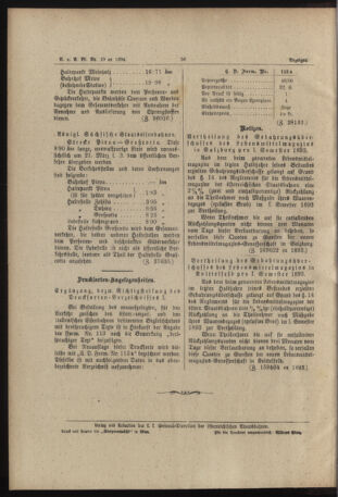 Verordnungs- und Anzeige-Blatt der k.k. General-Direction der österr. Staatsbahnen 18940310 Seite: 6