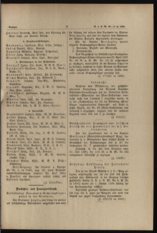 Verordnungs- und Anzeige-Blatt der k.k. General-Direction der österr. Staatsbahnen 18940421 Seite: 5