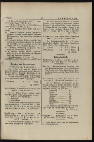 Verordnungs- und Anzeige-Blatt der k.k. General-Direction der österr. Staatsbahnen 18940526 Seite: 3