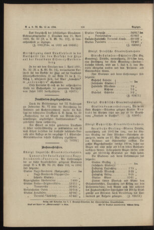 Verordnungs- und Anzeige-Blatt der k.k. General-Direction der österr. Staatsbahnen 18940602 Seite: 6