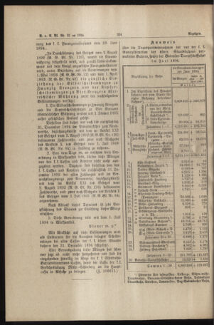 Verordnungs- und Anzeige-Blatt der k.k. General-Direction der österr. Staatsbahnen 18940721 Seite: 16