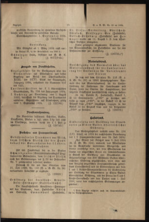 Verordnungs- und Anzeige-Blatt der k.k. General-Direction der österr. Staatsbahnen 18940818 Seite: 3