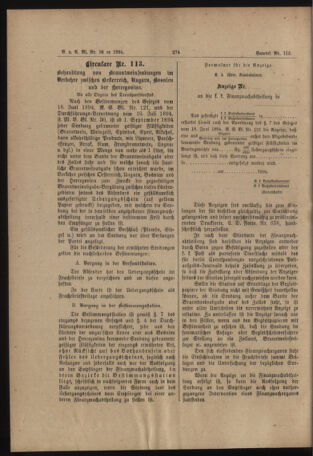 Verordnungs- und Anzeige-Blatt der k.k. General-Direction der österr. Staatsbahnen 18940825 Seite: 2