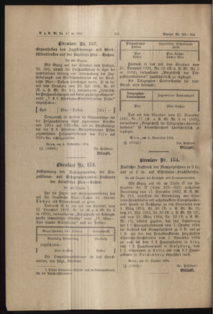 Verordnungs- und Anzeige-Blatt der k.k. General-Direction der österr. Staatsbahnen 18941110 Seite: 2